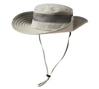 TOP-EX Sun Hat for Men & Women UPF 50- Wide Brim, Waterproof, Breathable & Adjustable for Summer, Fishing, Hiking, Safari - Lightweight & Packable Outdoor Hat Light Grey M/L
