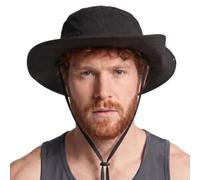 TOP-EX Waterproof UPF 50 Sun Bucket Hat for Men Fishing 94605 Black L/XL
