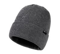 TOP-EX Waterproof Wooly Fleece Lined Beanie for Men Women Winter Cold Weather Warm Thermal Knit Hats Gifts Dad Christmas Big Heads Grey X-Large XX-Large XL XXL