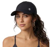 TOP-EX Womens High Ponytail Baseball Cap Black S/M