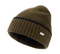 TOP-EX XL/XXL 100% Merino Wool Beanies Hats Men & Women Fleece Lined Winter Knitted Hat Warm Cuffed Beanie Cold Weather Skull Hat Big Head Green XL