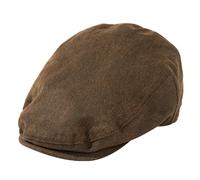 TOP-EX XL/XXL Men's Waterproof Peaked Flat Cap - Stylish Newsboy and Baker Boy Hat for Golf, Fishing, and Outdoor Activities, Gatsby Duckbill Cap for Shooting, Walking, and Hunting Coffee