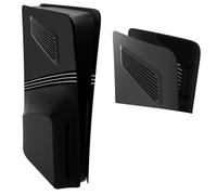 Top Faceplate for PS5 Pro, Front Panel Back Panel Face Plate, Dustproof Case Replacement Case Cover (Black)