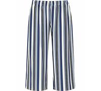 Top Fashion18 Womens Wide Leg Multi Striped Print Stretch High Waisted Culottes Ladies Shorts UK Size 12-30