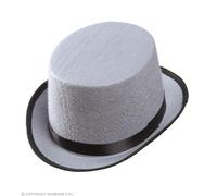 Top Felt Child Size - Grey Felt Top Hats Caps & Headwear for Fancy Dress Costumes Accessory