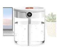 Top-Fill Humidifier - Mist Ultrasonic Air Moisturizer, 2 Litre Tank Capacity, Intelligent Sensor Control, USB Powered Desktop Mini Diffuser, con