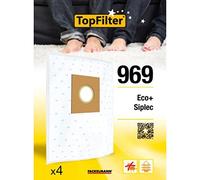 Top Filter 64969 Non-Woven Vacuum Bag 30 x 26 x 0.1 cm