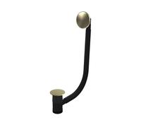 Top-Fix | Bath Waste with Overflow | Brushed Brass Finish