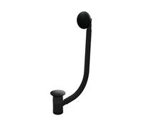 Top-Fix | Bath Waste with Overflow | Matt Black Finish