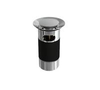 TOP-FIX Easy Fit Basin Sink Click Clack Pop Up Slotted Top Fix Waste - Chrome - PBW-TOP-01-CH (PDT-000601)