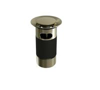 TOP-FIX Easy Fit Basin Sink Click Clack Pop-Up Top Fix Waste Trap - Slotted - Brushed Brass - PBW-TOP-01-BB (PDT-000736)