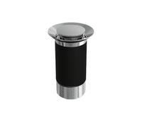 TOP-FIX Easy Fit Basin Sink Click Clack Pop-Up Top Fix Waste Trap - Unslotted - Chrome - PBW-TOP-02-CH (PDT-000600)