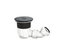 Top-Fix | Shower Waste | Matt Black Finish
