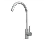 TOP-FIX VITO SWAN Neck Kitchen Mixer Chrome
