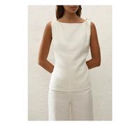 Top Flor Linen Ecru XS