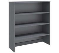 (dark grey) vidaXL Top for Highboard Solid Wood Pine Top for Drawer Cabinet Multi Colours