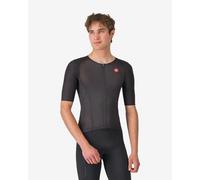 Top Free Speed 3 Race Short Sleeve Jersey Black Rosso Corsa - M