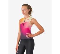 Top Free Speed 3 Sleeveless Jersey Violet Orange Women - M
