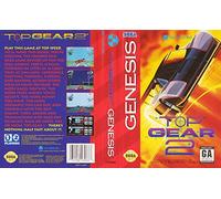 Top Gear 2 Genesis NTSC USA Replacement Box Art Case Insert Cover Only