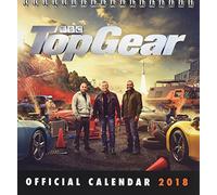Top Gear Official Desk Easel 2018 Calendar - Month To View Desk Format