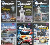 TOP GEAR THE CHALLENGES 1-6 COMPLETE COLLECTION / TOPGEAR THE CHALLENGES 1 2 3 4 5 6 = ULTIMATE 6x DVD UK SET