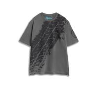 Top Gear Unisex Grey Track Life Short Sleeved T-Shirt | Crew Neck Graphic Tee Relating to Automotive Culture | Classic Style for Everyday Wear Merch - Small