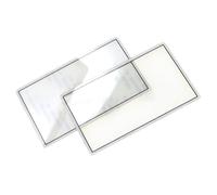 Top Glass Lens Cover Upper LCD Screen Len Front Cover for for 3DS XL/New 3DS XL Game Console Repair Top