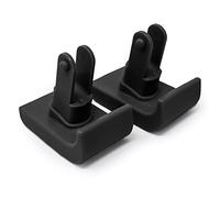 Top Glides 'Click & Go' Ski Glides for Stander EZ Fold-N-Go Travel Walker and Able Life Space Saver Walker (Black)