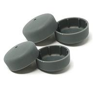 Deluxe TuffCovers Walker Glide Caps - 2 Pairs (Gray)