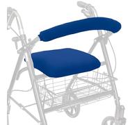 Top Glides Universal Walker Seat and Back Covers (Blue)