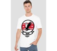 Top Gun Bob Logo T Shirt, White Top Gun White 5XL