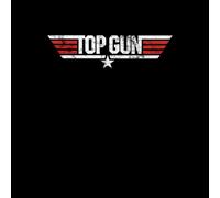 Top Gun Classic Logo Unisex T-Shirt - Black - 3XL