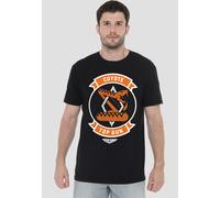 TOP GUN Coyote Logo T-Shirt, Black | Size: Medium Top Gun Black M