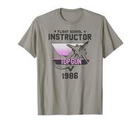Top Gun Flight School Instructor Action Movie T-Shirt