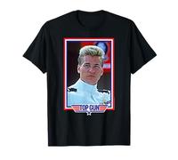 Top Gun Iceman American Colors Frame Action Movie T-Shirt