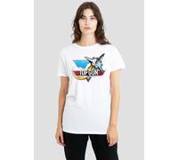 Top Gun Jet Swoop Logo T-Shirt, White Top Gun White S