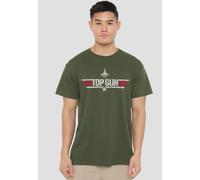 TOP GUN Logo T-Shirt, Military Green | Size: 3XL Top Gun Green 3XL