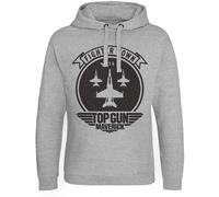 Top Gun Maverick Fighter Town Epic Hoodie Heather-Grey