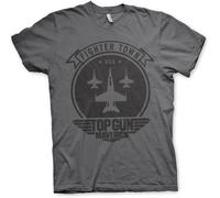 Top Gun Maverick Fighter Town T-Shirt Dark-Grey