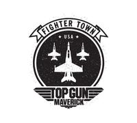 Top Gun Maverick Fighter Town USA Hoodie - White - S