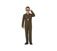 Top Gun Maverick Child's Aviator Costume, Green
