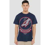 Top Gun: Maverick Maverick Call Sign T-Shirt, Navy | Size: Large Top Gun: Maverick Navy L