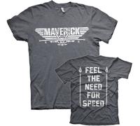 Top Gun Maverick Need For Speed T-Shirt Dark-Heather