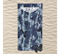 Top Gun Maverick Pixel Camo Beach Towel