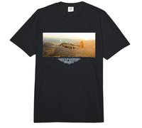 Top Gun Maverick Plane Sunset Comfort Colors Adult Heavyweight T-Shirt
