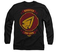 Top Gun: Maverick Rooster Call Sign Mens Long Sleeve T Shirt, Black, S