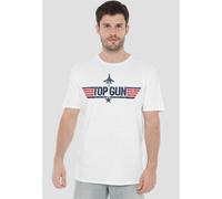 TOP GUN Men's Paramount, Logo, White, T-Shirt, White | Size: 3XL Top Gun White 3XL
