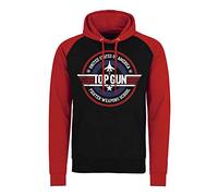 Top Gun Men's PM-36-TTG021-H85-6 Hooded Sweatshirt, Nero, L