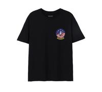 Top Gun Mens Tomcat American Flag Classic T-Shirt NS7873