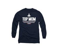Top Gun Mother's Day Top Mom Long Sleeve T-Shirt, Navy Top Gun Navy S